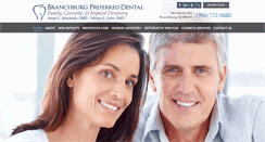 Desktop Screenshot of branchburgpreferreddental.com